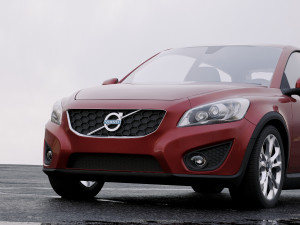 volvo c30 2011 3D Модель