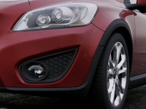 volvo c30 2011 3D Model