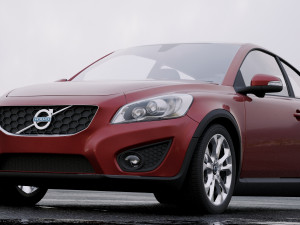 volvo c30 2011 3D Model