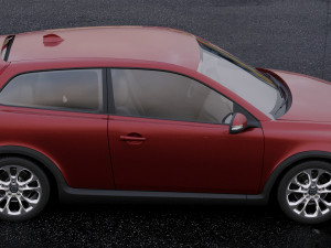 volvo c30 2011 3D Model