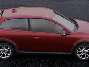 volvo c30 2011 3D Model