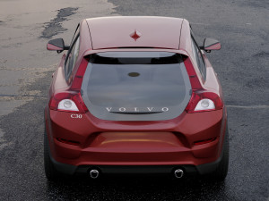 volvo c30 2011 3D Model
