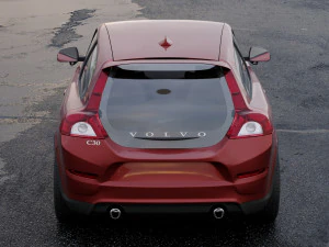 volvo c30 2011 3D Model