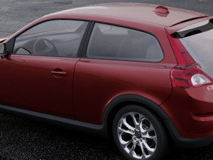 volvo c30 2011 3D Model
