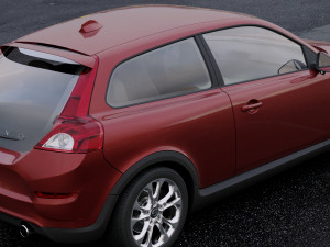 volvo c30 2011 3D Model