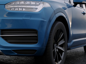 volvo xc90 2015 3Dモデル