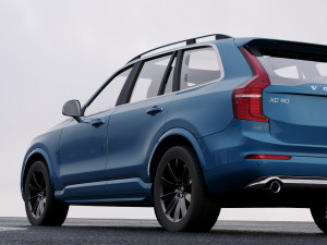 volvo xc90 2015 3Dモデル