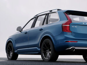 volvo xc90 2015 3D Model
