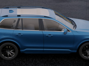 volvo xc90 2015 3Dモデル