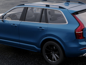 volvo xc90 2015 3Dモデル
