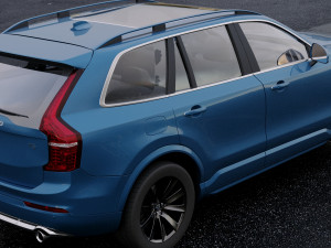 volvo xc90 2015 3Dモデル