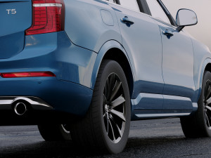 volvo xc90 2015 3Dモデル