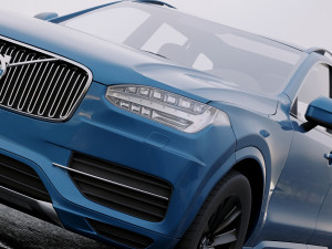 volvo xc90 2015 3Dモデル