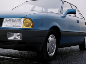 audi 80 b3 1986 Model 3D