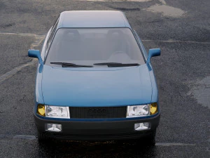 audi 80 b3 1986 3D Model