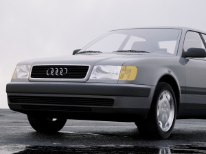 audi 100 1991 3D Model