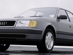 audi 100 1991 Modello 3D