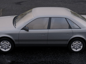 audi 100 1991 Modello 3D