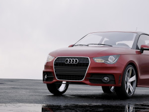 audi a1 2010 3D Model