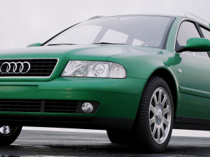 audi a4 avant 1999 Modelo 3D