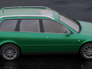 audi a4 avant 1999 Modelo 3D