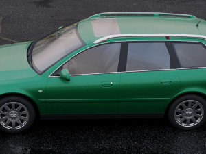 audi a4 avant 1999 Modelo 3D