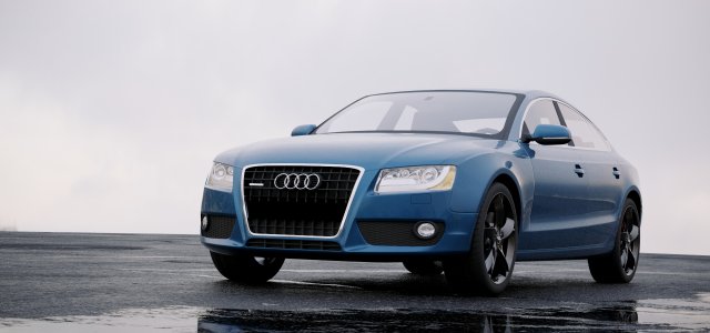 audi a5 sportback 2010 3D Модель .c4d .max .obj .3ds .fbx .stl .blend 