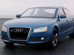 audi a5 sportback 2010 3D Модель