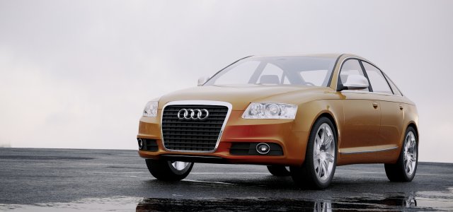 audi a6 c6 sedan 2011 Model 3D .c4d .max .obj .3ds .fbx .stl .blend