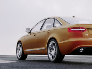 audi a6 c6 sedan 2011 Model 3D
