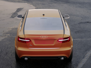 audi a6 c6 sedan 2011 Model 3D