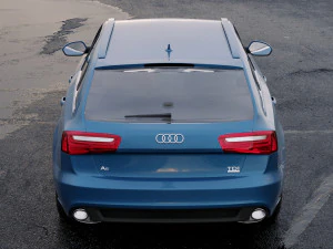 audi a6 avant 2012 3D Model