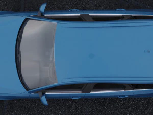 audi a6 avant 2012 3D Model