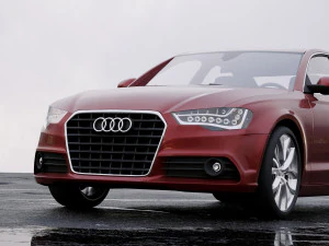 audi a6 sedan 2012 3D Model