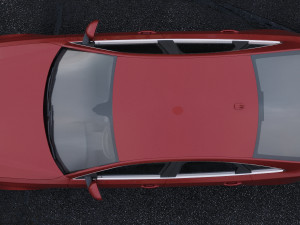 audi a6 sedan 2012 3D Model