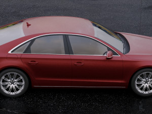 audi a8 d4 2010 3D Model