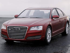 audi a8 d4 2010 3D Model