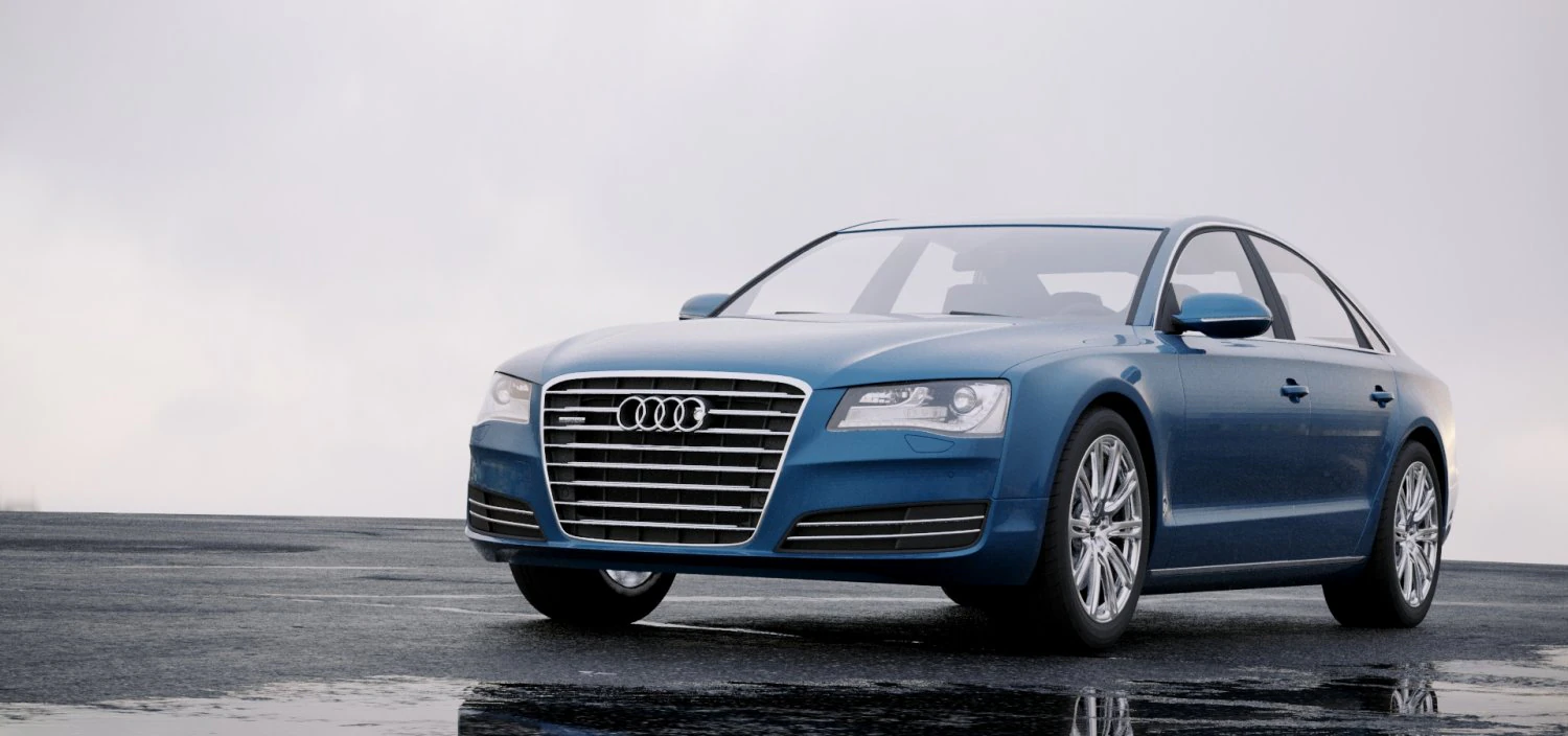 audi a8 d4 2010 3D Model .c4d .max .obj .3ds .fbx .stl .blend 