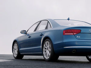 audi a8 d4 2010 3D Model