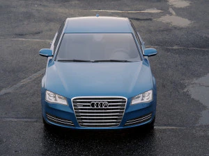 audi a8 d4 2010 3D Model