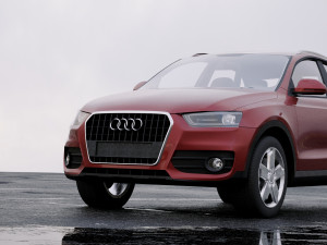 audi q3 2011 3D Model