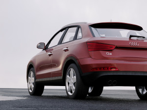 audi q3 2011 3D मॉडल