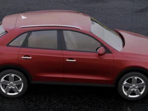 audi q3 2011 3D Model