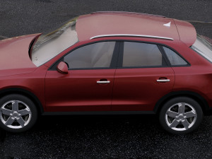 audi q3 2011 3D मॉडल