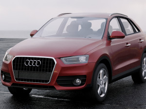 audi q3 2011 3D मॉडल