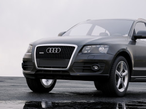 audi q5 2008 3D Model