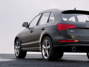 audi q5 2008 3D Модель