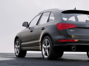 audi q5 2008 3D Model