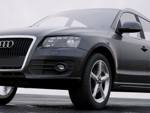 audi q5 2008 3D Модель