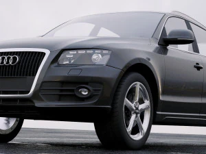 audi q5 2008 3D Model